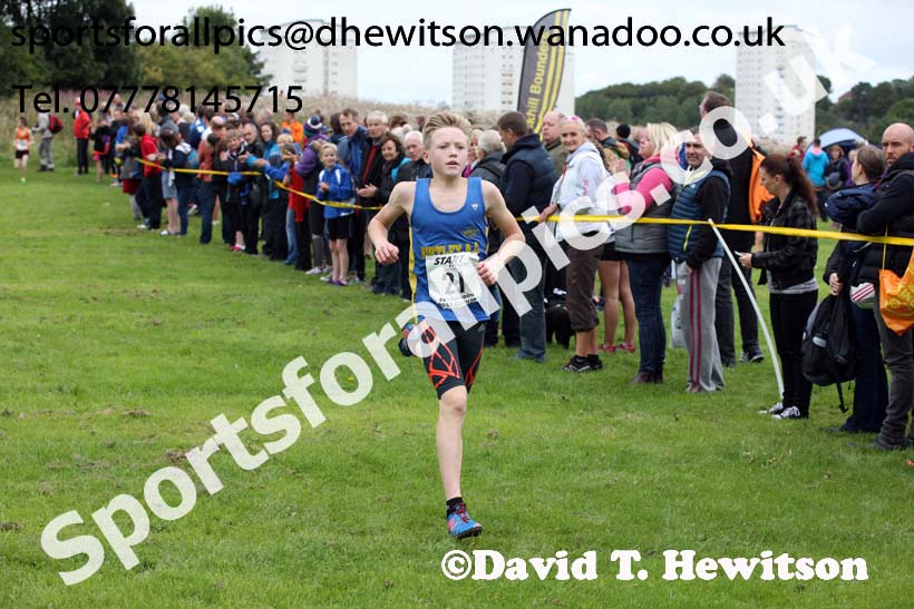 Under-13s Sunderland Harriers Open Cross Country. Photo: David T. Hewitson/Sports for All Pics